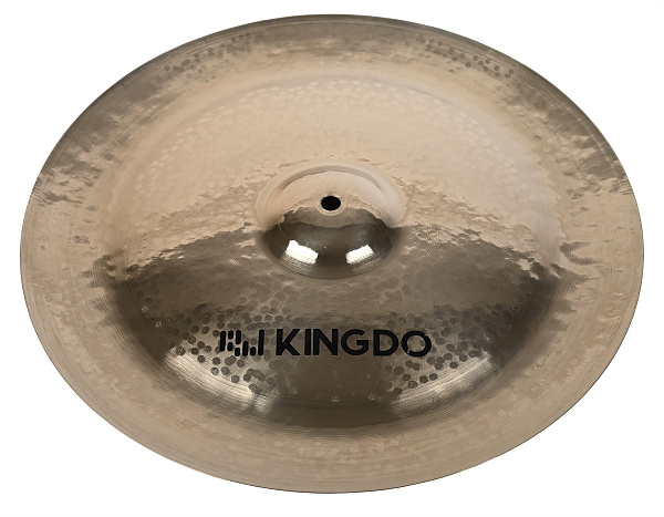 Тарелка чайна 16" [16" ARTIST POWER COPPESMITH CHINA] KINGDO [16" ARTIST POWER COPPESMITH CHINA] сплав B20, ручная работа, полированная поверхность