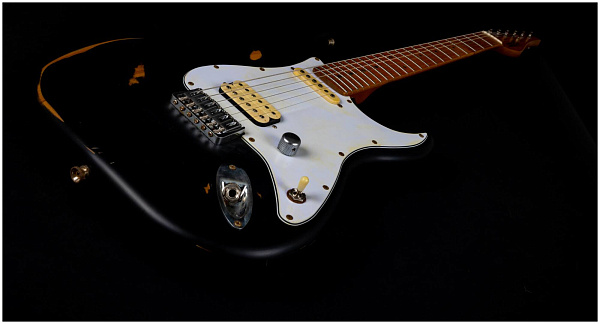 JET JS-800 Relic BK - Электрогитара шестиструнная