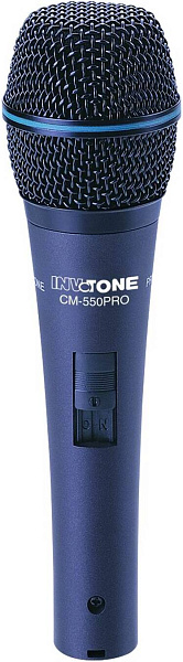 INVOTONE CM550PRO - Микрофон конденсат. вокальный, кардиоид. 50Гц-18кГц,...