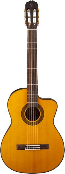 TAKAMINE GC1CE NAT классическая электроакустическая гитара с вырезом, цвет...