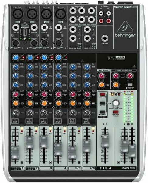 BEHRINGER XENYX Q1204USB - Микшерный пульт