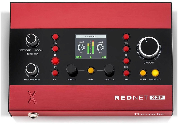 FOCUSRITE RedNet X2P - Микрофонный предусилитель