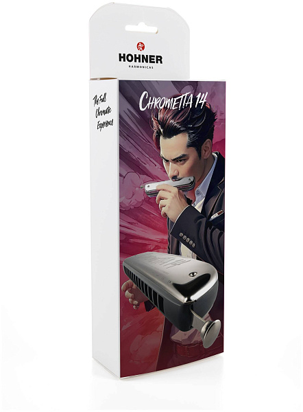 HOHNER Chrometta 14 C Color Edition - Губная гармоника хроматическая