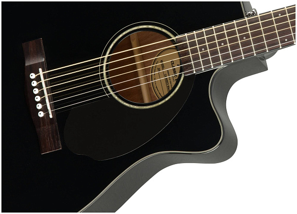 FENDER CC-60SCE Black - Гитара электроакустическая