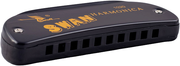 SWAN SW1020-14 BK - Губная гармоника диатоническая