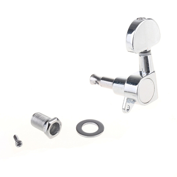 M555-3M762-3 Колки для гитары, 3+3, хром, Musiclily