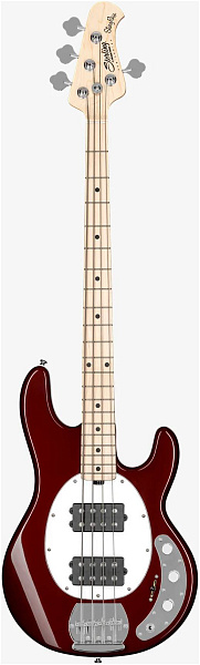 STERLING StingRay HH Candy Apple Red - Бас-гитара 4 струны