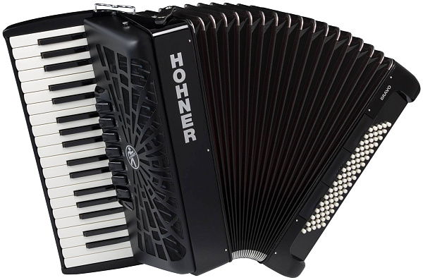 HOHNER Bravo III 80 black - Аккордеон 7/8