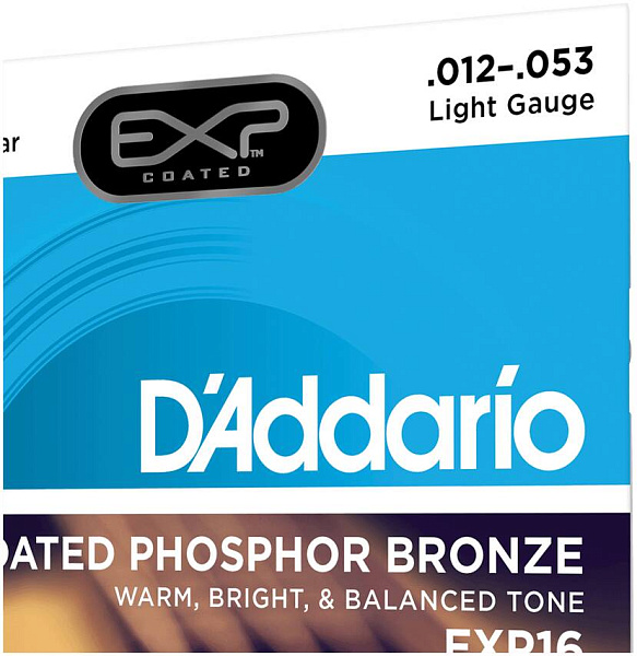 D'ADDARIO EXP16 - Струны для акустической гитары