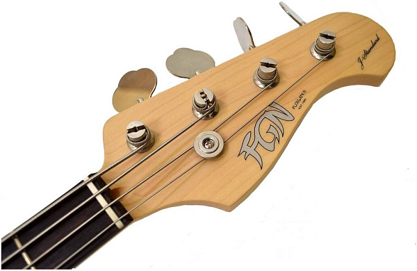 FGN J-Standard Mighty Jazz JMJ-AL-R BK - Бас-гитара 4 струны