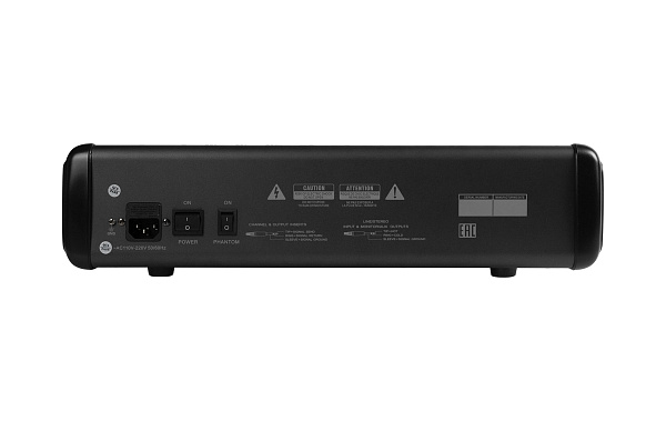 Микшер Intrend [ITMIX-8-2] аналоговый, 12 входов (8 аналоговых, 1 стерео, 2 USB), 2 группы, Bluetooth, USB MP3 плеер, процессор эффектов 24-бит, 9-полосный графический эквалайзер