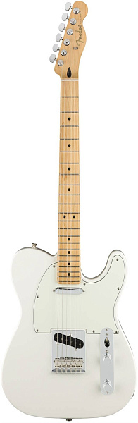 FENDER PLAYER TELE MN PWT Электрогитара, цвет белый