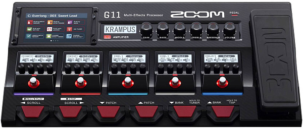ZOOM G11 - Процессор эффектов