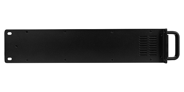 Усилитель Intrend [ITAMP-4K-TD] четырехканальный, 4x1000W/8Ом, 4x1600W/4Ом, 4x600/70V, мостовой режим: 2х2560W/8Ом; 2х1250/100V, поддержка Dante, встроенный DSP