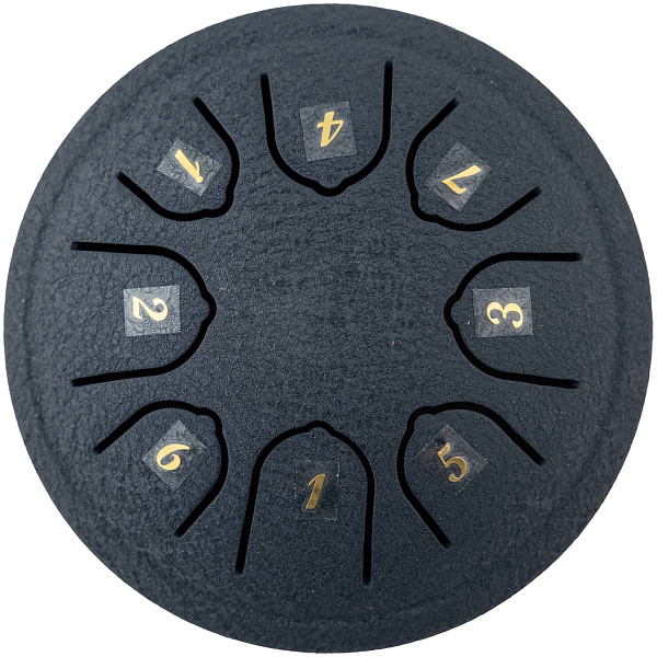 BEE DF1113 BLACK - Барабан язычковый Глюкофон