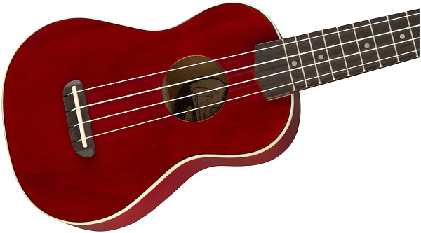 FENDER UKULELE VENICE CHERRY - Укулеле сопрано