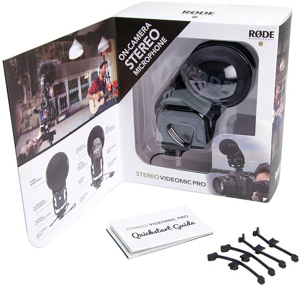 RODE STEREO VIDEOMIC стерео накамерный микрофон для использования совместно...
