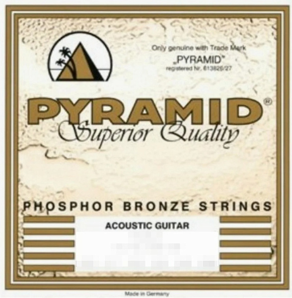 324100 Phosphor Bronze Комплект струн для акустической гитары, 9-42, Pyramid