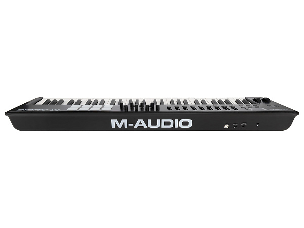 MIDI клавиатура [OXYGEN61MKV] M-audio [Oxygen 61 MKV] 61 клавиша, LCD дисплей, 8 энкодеров, 8 пэдов, 9 фейдеров, 12 кнопок управления, колеса высоты тона и модуляции, smart control, auto-mapping, встроенный арпеджиатор, 1/4" Jack вход для педали сустейна
