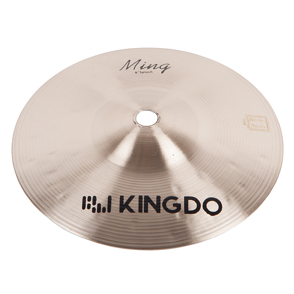 Тарелка сплэш 6" [6" MING SPLASH] KINGDO [6" MING SPLASH] сплав B20, ручная работа, поверхность полированная