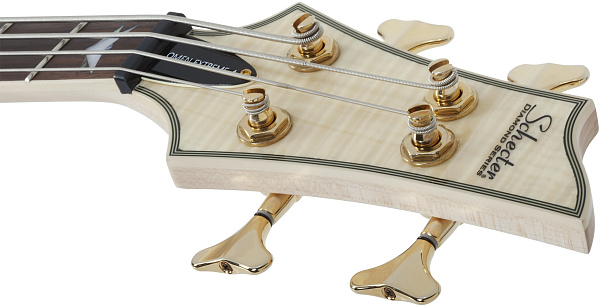 Бас-гитара SCHECTER [OMEN EXTREME-4 GNAT]  4-струнная, корпус: красное дерево, топ: стеганый клен, гриф: клен, накладка: палисандр, 24 лада, цвет Gloss Natural (GNAT)