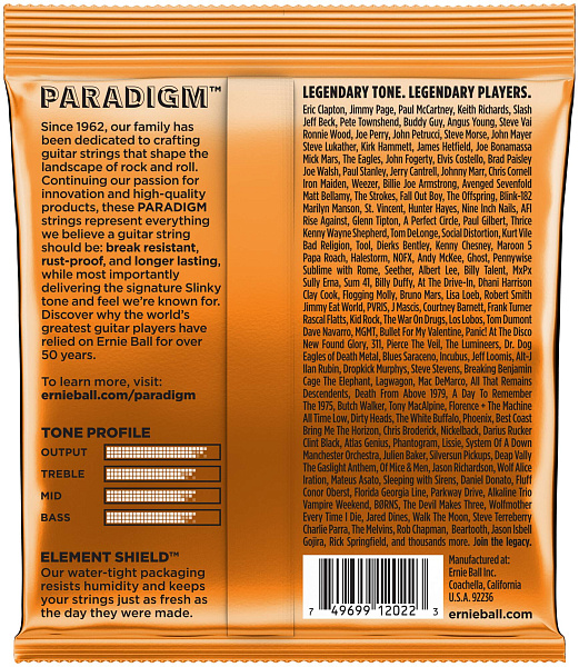ERNIE BALL 2022 Paradigm Slinky Hybrid 9-46 - Струны для электрогитары