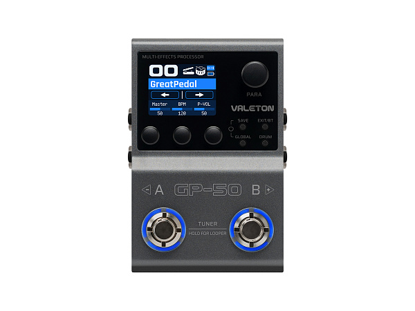 Valeton GP-50 - Компактный процессор эффектов