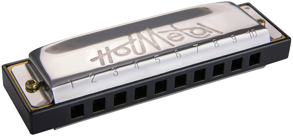 HOHNER Hot Metal F - Губная гармоника диатоническая