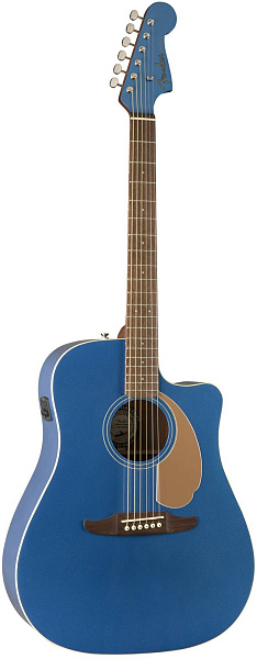FENDER Redondo Player BLB Электроакустическая гитара, цвет синий