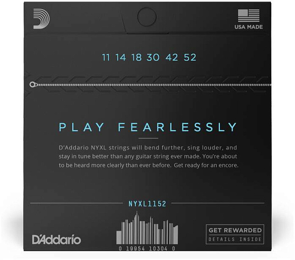 D'ADDARIO NYXL1152 - Струны для электрогитары