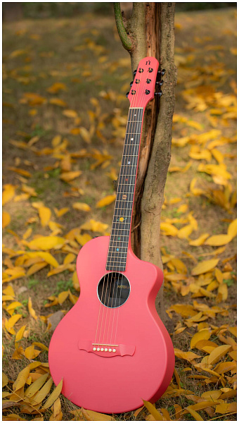 NATASHA Asteroid Peach Pink - Гитара акустическая шестиструнная