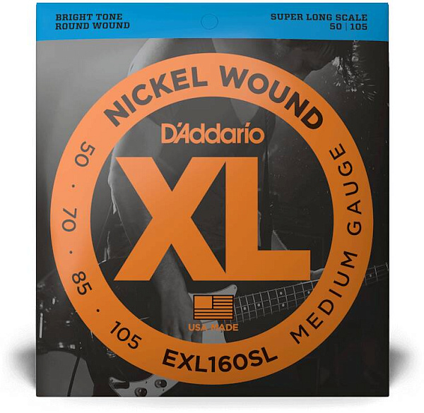 D'ADDARIO EXL160SL - Струны для бас-гитары