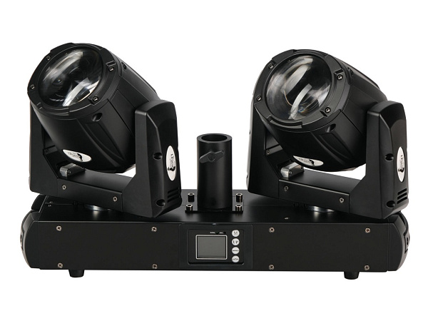 BR-74B-2 Вращающаяся голова Beam, сдвоенная, LED, 2х75Вт, LFocus