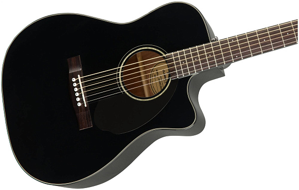FENDER CC-60SCE Black - Гитара электроакустическая