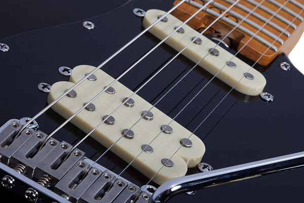 Электрогитара SCHECTER [MV-6 GBLK] 6-струнная, корпус: липа, гриф: запеченый клен, 24 лада, цвет: Gloss Black (GBLK)