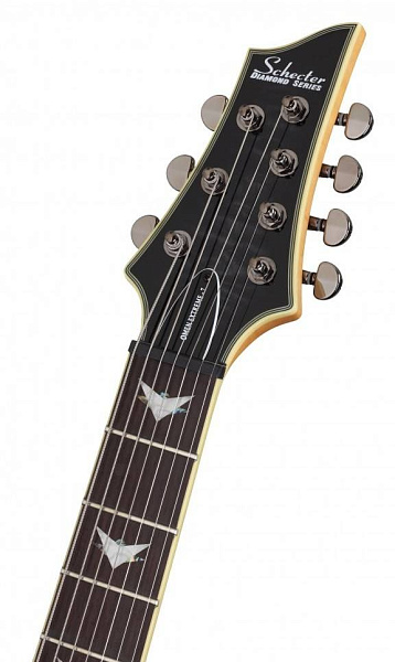 Электрогитара SCHECTER [OMEN EXTREME-7 STBLK]  7-струнная, корпус: красное дерево, топ: стеганый клен, гриф: клен: накладка: палисандр, 24 лада, цвет: See-Thru Black (STBLK)