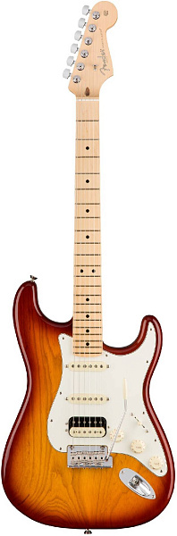 FENDER AM PRO STRAT HSS SHAW MN SSB (ASH) электрогитара American Pro Stratocaster,...