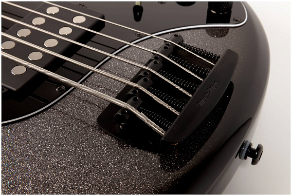 MUSIC MAN H20700 StingRay Special Smoked Chrome - Бас-гитара 5 струн