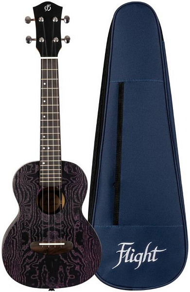 FLIGHT DUC400 Ash Purple - Укулеле концерт