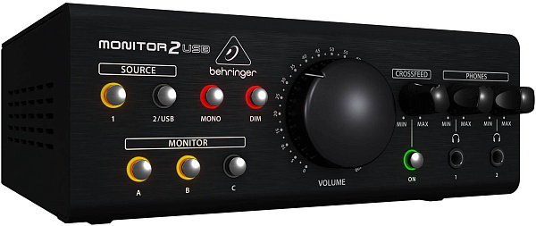 BEHRINGER MONITOR2USB - Контроллер для студийных мониторов
