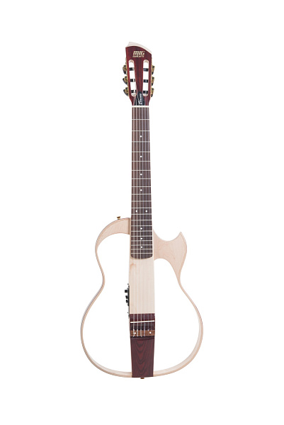 SG4SAM23 SG4 Сайлент-гитара, сапеле/тонировка махагон, MIG Guitars