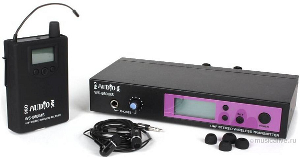 PROAUDIO WS-860IMS - Радиосистема