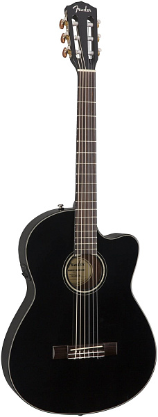 FENDER CN-140SCE BLK - Гитара электроакустическая шестиструнная