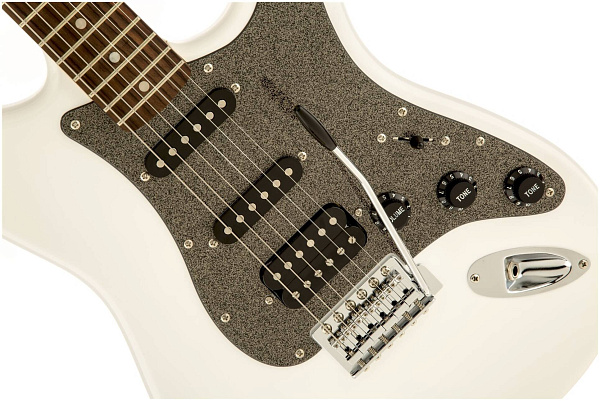 FENDER SQUIER AFFINITY STRATOCASTER HSS LRL OLYMPIC WHITE электрогитара,...