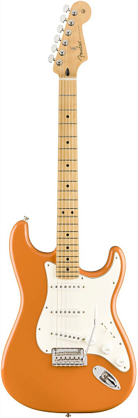 FENDER PLAYER STRATOCASTER®, MAPLE FINGERBOARD, CAPRI ORANGE электрогитара,...
