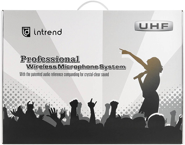 INTREND ITWMIC-JS-HH - радиосистема цифровая UHF, двухканальная. 2 ручных...