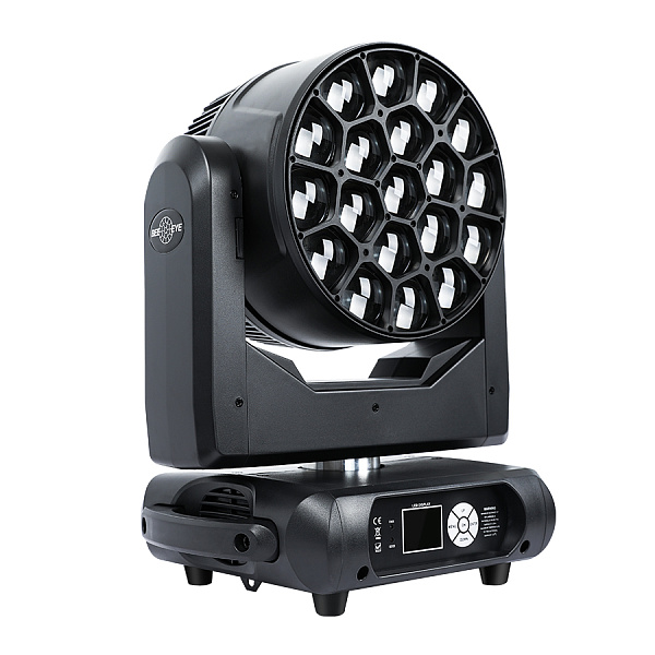 MH-4Y Вращающаяся голова Wash, Bee Eye, RGBW, LED 19х15Вт, LFocus