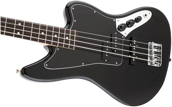 FENDER STANDARD JAGUAR BASS RW BLK - Бас-гитара