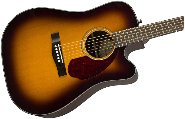 FENDER CD-140SCE Sunburst + Кейс - Гитара электроакустическая
