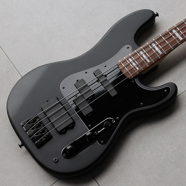 BREED-55-bass Бас-гитара, черная, Kononykheen Guitars